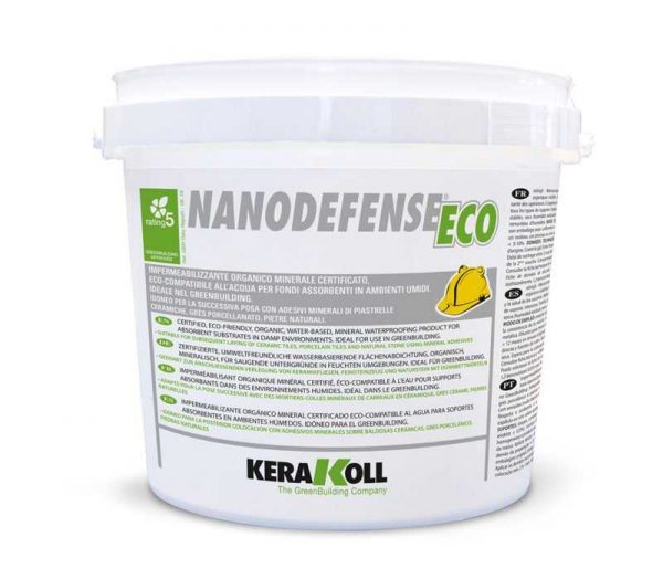 Гидроизоляция для ванной «Nanodefense Eco» 15кг, Kerakoll